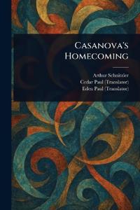 Bokomslag for "Casanova's homecoming"