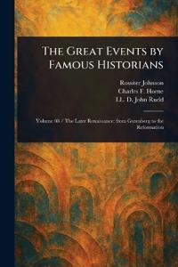 The Great Events by Famous Historians