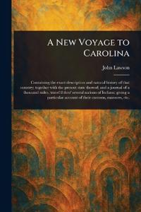 A New Voyage to Carolina