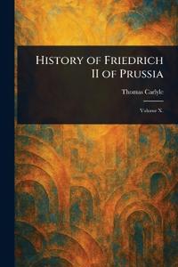 Bokomslag för "History of Friedrich II of Prussia"