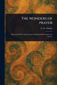 Kirjan kansi "The Wonders of Prayer"