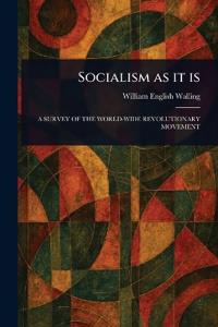 Socialism as It Is
