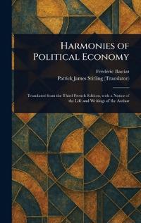 Kirjan kansi "Harmonies of Political Economy"