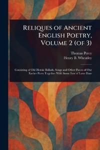Bokomslag för "Reliques of Ancient English Poetry, Volume 2 (of 3)"