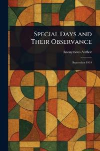 Special Days and Their Observance