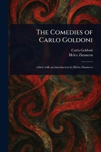 Kirjan kansi "The Comedies of Carlo Goldoni"