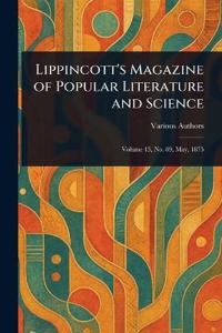 Bokomslag for "Lippincott's Magazine of Popular Literature and Science"