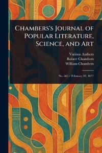 Bokomslag för "Chambers's Journal of Popular Literature, Science, and Art"
