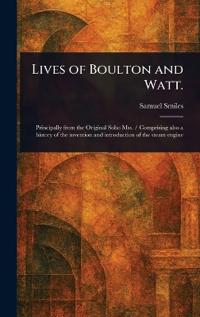 Kirjan kansi "Lives of Boulton and Watt."