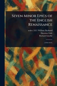 Kirjan kansi "Seven Minor Epics of the English Renaissance"