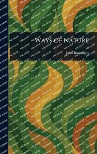 Bokomslag för "WAYS OF NATURE"