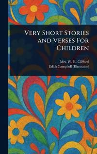 Bokomslag för "Very Short Stories and Verses for Children"