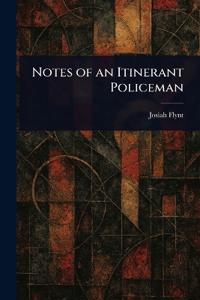 Kirjan kansi "Notes of an Itinerant Policeman"