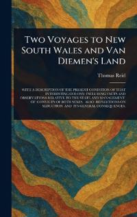 Kirjan kansi "Two voyages to New South Wales and Van Diemen's Land"