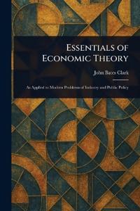 Bokomslag for "Essentials of Economic Theory"