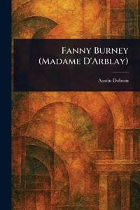 Fanny Burney (Madame D'Arblay)