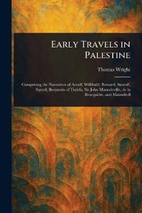 Bokomslag for "Early Travels in Palestine"