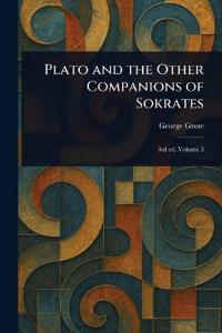 Bokomslag for "Plato and the other companions of Sokrates"