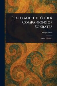 Bokomslag for "Plato and the other companions of Sokrates"