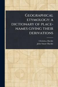 Geographical Etymology