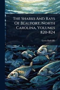 Kirjan kansi "The Sharks and Rays of Beaufort, North Carolina, Volumes 820-824"
