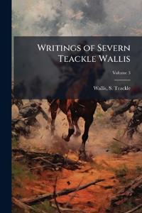 Writings of Severn Teackle Wallis