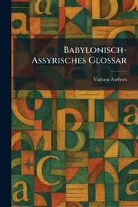 Bokomslag för "Babylonisch-Assyrisches Glossar"