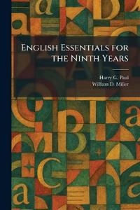 English Essentials for the Ninth Years