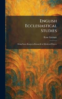 Bokomslag för "English Ecclesiastical Studies"