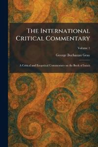 The International Critical Commentary