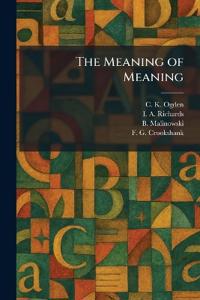 The Meaning of Meaning