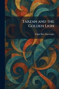 Bokomslag for "Tarzan and the Golden Lion"