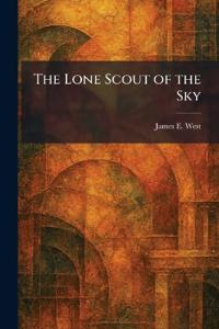 Kirjan kansi "The Lone Scout of the Sky"
