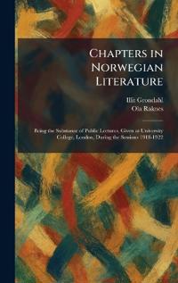 Chapters in Norwegian Literature