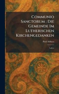 Communio Sanctorum