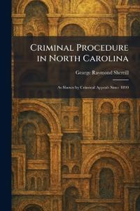 Bokomslag for "Criminal Procedure in North Carolina"