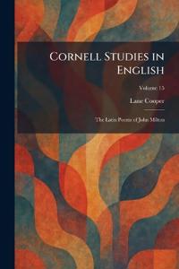Cornell Studies in English