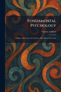 Fundamental Psychology