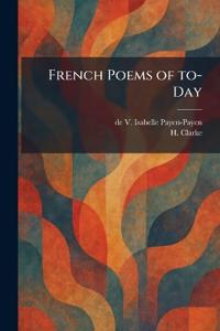 French Poems of To-Day