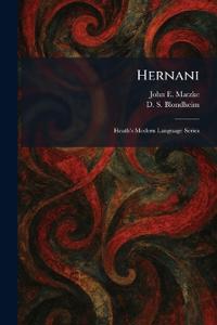 Kirjan kansi "Hernani"