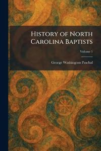 History of North Carolina Baptists