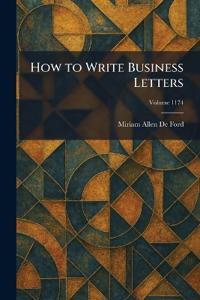 How to Write Business Letters