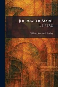Bokomslag för "Journal of Marie Leneru"