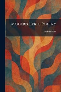 Modern Lyric Poetry