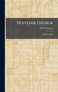 Nusvensk Ordbok