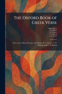 The Oxford Book of Greek Verse