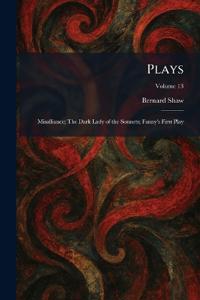 Kirjan kansi "Plays"