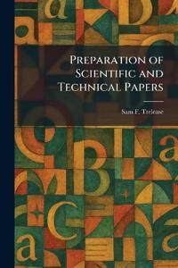 Bokomslag för "Preparation of Scientific and Technical Papers"