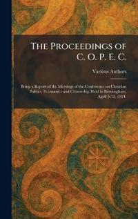 The Proceedings of C. O. P. E. C.
