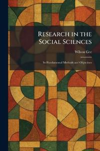 Research in the Social Sciences